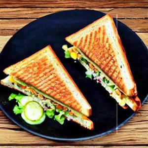 Toast Masala Omelette Sandwich