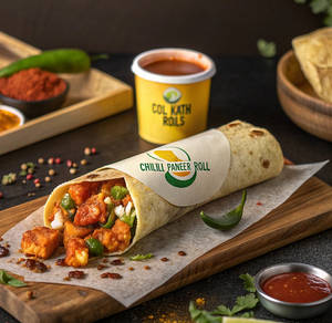Chilli Paneer Roll