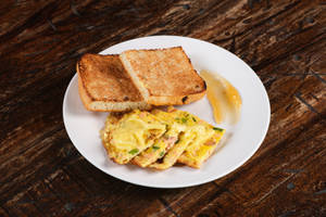 Wondelgem Omelette - Salmon & Asparagus Eggs