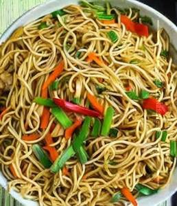 Egg Hakka Noodles