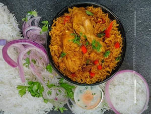 Chicken Schezwan Rice