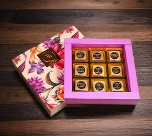 Assorted premium handcrafted chocolate (box of 9) 