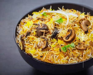 Mushroom Biryani