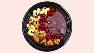Blueberry Banana Smoothie Dessert Bowl