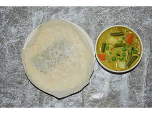 Appam With Veg Korma