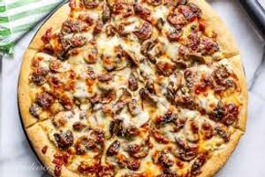 Mushroom pizza