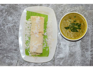 Puttu (1 Pcs) + Chicken Korma Combo