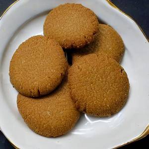 Eggless Cashew Cookies