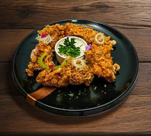 Crispy fried chicken
