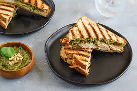 Grilled chicken panini