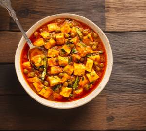 Matar Paneer 10Pic With 4 Tawa Roti