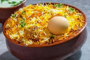 Egg Dum Biryani