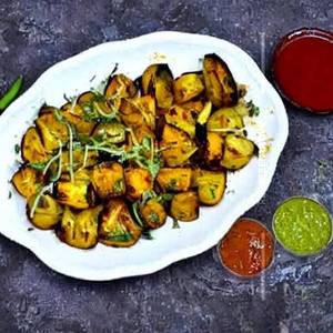 Jain Baked Vegetables