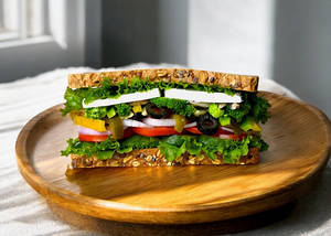 Veg Extravaganza Sandwich