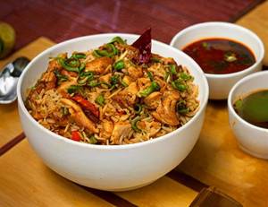 Schezuan Chicken Rice
