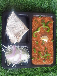 Only Bhaji + Salad + Papad
