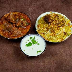 Plain Mutton Empty Biryani [ Mutton Empty ]