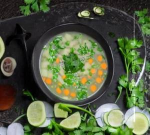 Leamon coriander soup