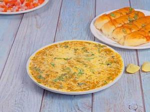 Cheese Pav Bhaji
