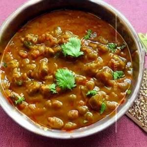 Veg Keema Kaleji Gravy