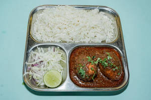 Egg thali