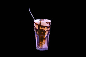 Chocolate banana smoothie