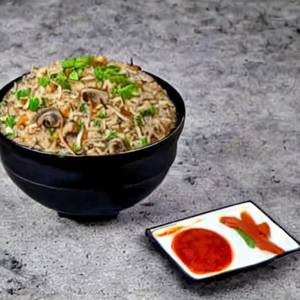 Mushroom Fried Rice