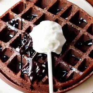 Dark Choco Waffle Pops