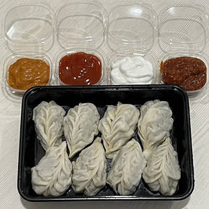 Chicken Fresh Steam Momo. (8pcs)