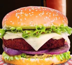 Mutton Burger with Cheese