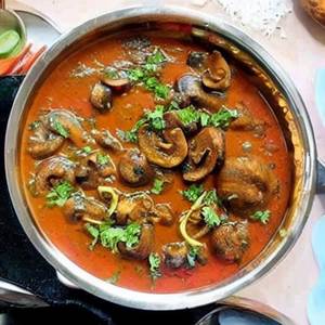 Mushroom Chettinad