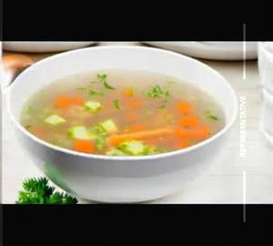 Veg clear soup