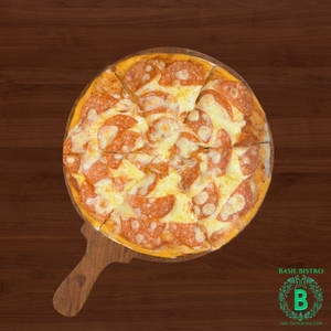 Chicken Pepperoni Pizza