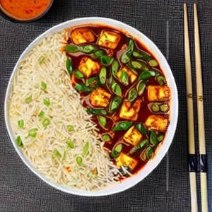 CHILLI PANEER FRIED RICE