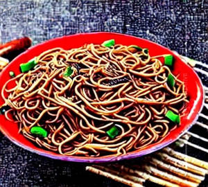 Veg Shanghai Noodles