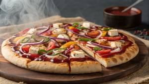 Barbeque Paneer Pizza