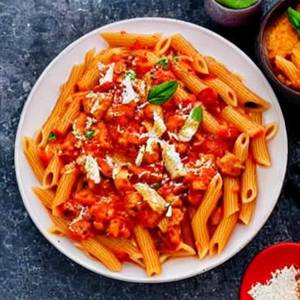 Chicken  Arrabiata Pasta red sauce