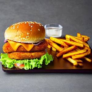 Peri Peri Paneer Burger