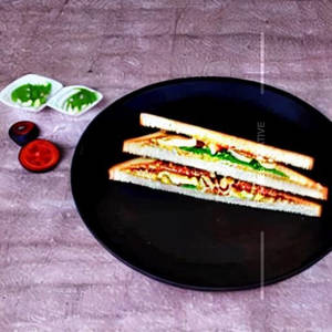 Triple Layer Paneer Sandwich