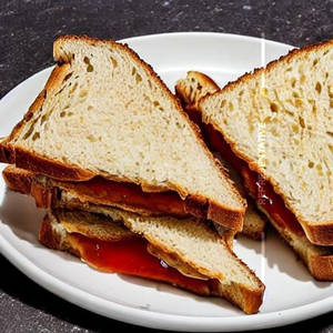 Bread Jam Sandwich