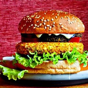 Veggie Cheesy Burger