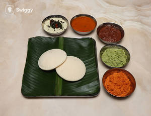 Steamed Idli (2 Pcs)