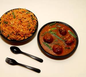 Veg Triple Schezwan Fried Rice