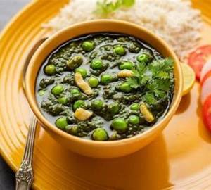 Palak muttar masala