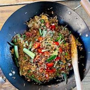 Malaysian Chicken Fried Rice