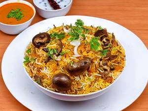 Mushroom Biryani