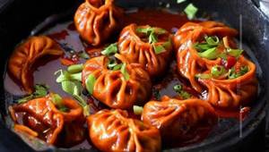 Chicken Chilli Garlic Momos