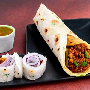 Soya Keema Roll