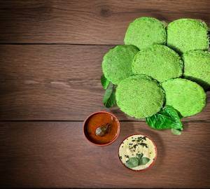 Green idli [7 pieces]