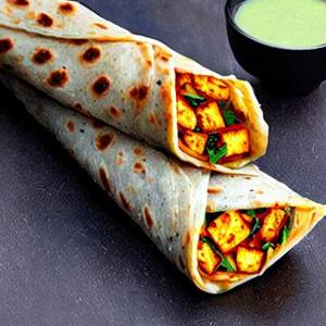 Chilly Paneer Bread Roll